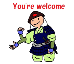 Mr. Ashigaru 2 sticker #4608533