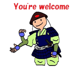 Mr. Ashigaru 2 sticker #4608533