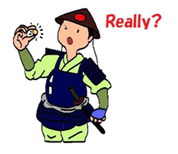 Mr. Ashigaru 2 sticker #4608536