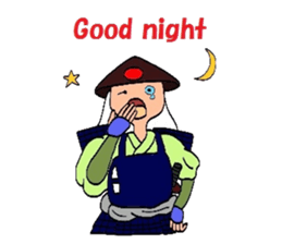 Mr. Ashigaru 2 sticker #4608537