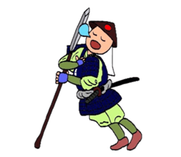 Mr. Ashigaru 2 sticker #4608544