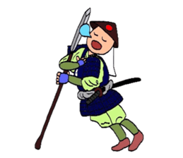 Mr. Ashigaru 2 sticker #4608544
