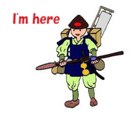 Mr. Ashigaru 2 sticker #4608545