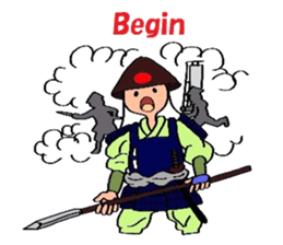 Mr. Ashigaru 2 sticker #4608547