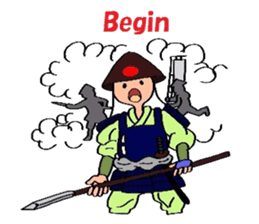 Mr. Ashigaru 2 sticker #4608547