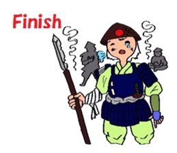 Mr. Ashigaru 2 sticker #4608548