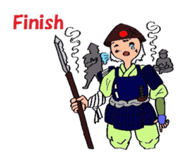 Mr. Ashigaru 2 sticker #4608548