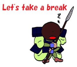 Mr. Ashigaru 2 sticker #4608551