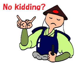 Mr. Ashigaru 2 sticker #4608552