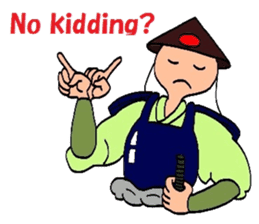 Mr. Ashigaru 2 sticker #4608552