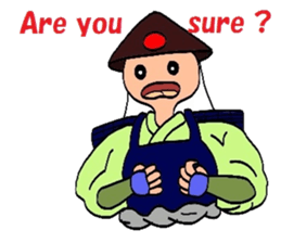 Mr. Ashigaru 2 sticker #4608556