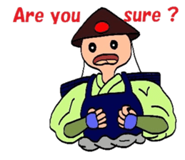 Mr. Ashigaru 2 sticker #4608556