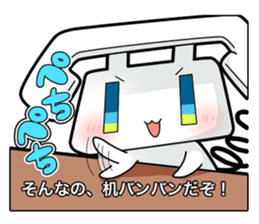 Magical telephone TELU & BELU sticker #4608721
