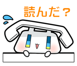 Magical telephone TELU & BELU sticker #4608732