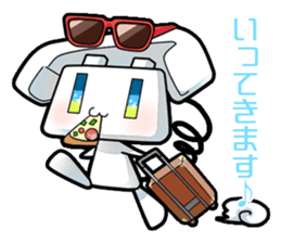 Magical telephone TELU & BELU sticker #4608745