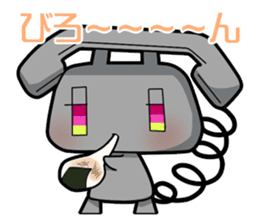 Magical telephone TELU & BELU sticker #4608751