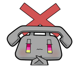 Magical telephone TELU & BELU sticker #4608753