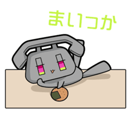 Magical telephone TELU & BELU sticker #4608756