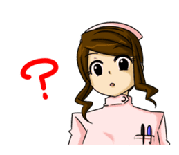 Tsundere nurse's record sticker #4609209