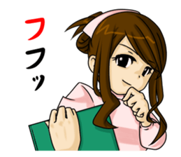 Tsundere nurse's record sticker #4609216