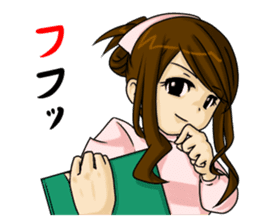 Tsundere nurse's record sticker #4609216