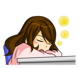 Tsundere nurse's record sticker #4609237