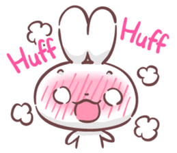 Kyun Kyun Bunny(English) sticker #4609242