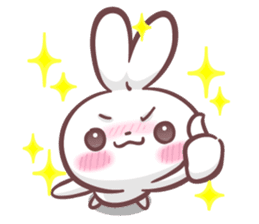 Kyun Kyun Bunny(English) sticker #4609252