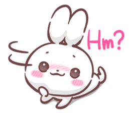 Kyun Kyun Bunny(English) sticker #4609255