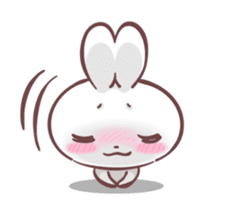 Kyun Kyun Bunny(English) sticker #4609264