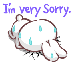 Kyun Kyun Bunny(English) sticker #4609265