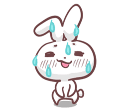 Kyun Kyun Bunny(English) sticker #4609267