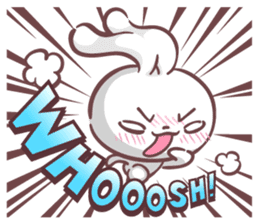 Kyun Kyun Bunny(English) sticker #4609277
