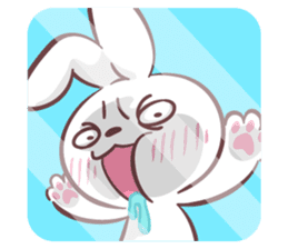 Kyun Kyun Bunny(English) sticker #4609278