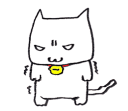 Dappyon cat sticker #4609610