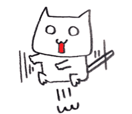 Dappyon cat sticker #4609611