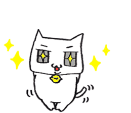 Dappyon cat sticker #4609612