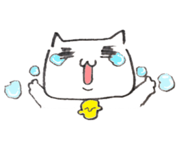 Dappyon cat sticker #4609618