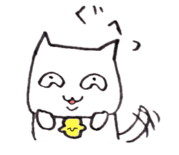 Dappyon cat sticker #4609631