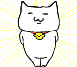 Dappyon cat sticker #4609639