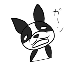 Funny Boston Terrier sticker #4610610