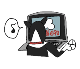 Funny Boston Terrier sticker #4610618