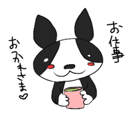 Funny Boston Terrier sticker #4610620