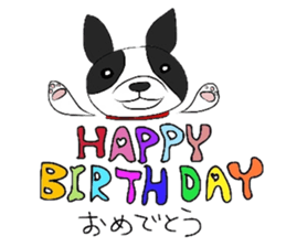 Funny Boston Terrier sticker #4610627