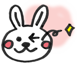 Rabbit Meechan.Sentenceless version. sticker #4610939