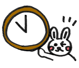 Rabbit Meechan.Sentenceless version. sticker #4610947