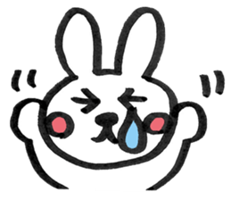 Rabbit Meechan.Sentenceless version. sticker #4610952