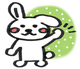 Rabbit Meechan.Sentenceless version. sticker #4610955
