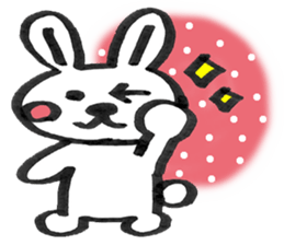 Rabbit Meechan.Sentenceless version. sticker #4610956