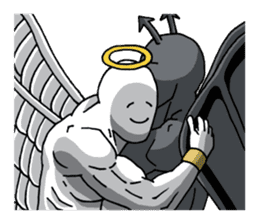 Angels and Demons | DOTMAN 6.0 sticker #4611474